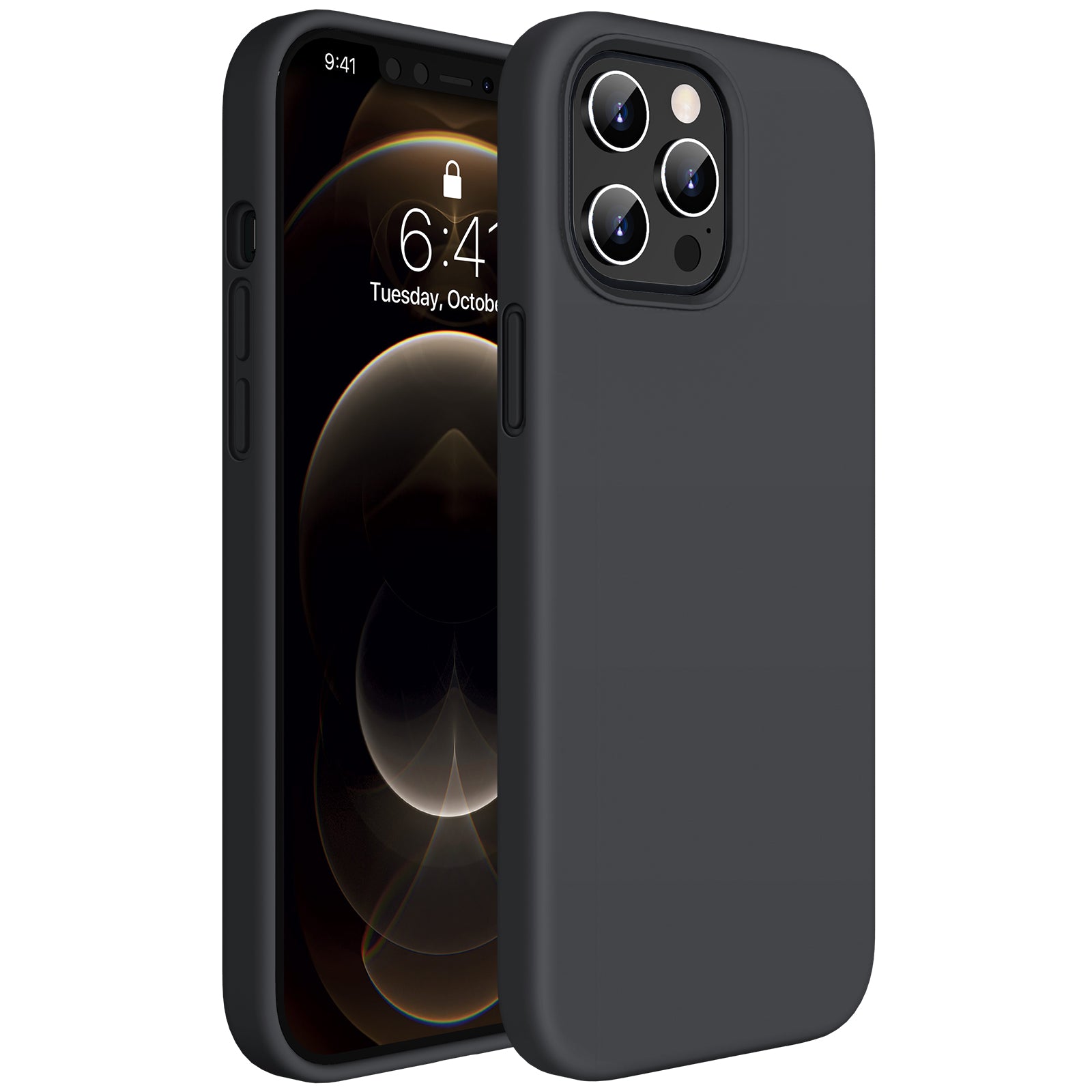 Miracase  Liquid Silicone Case for iPhone 12 / iPhone 12 Pro