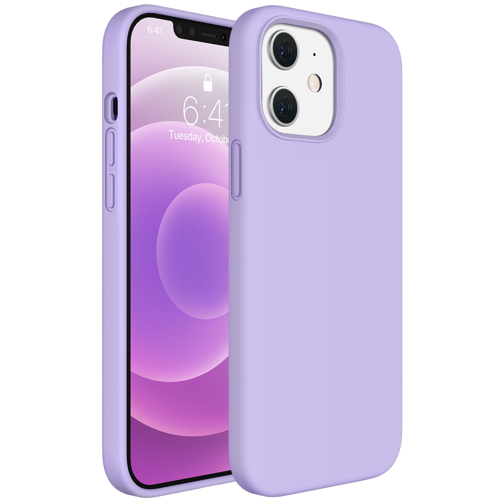 Miracase Liquid Silicone Case for iPhone 12 / iPhone 12 Pro