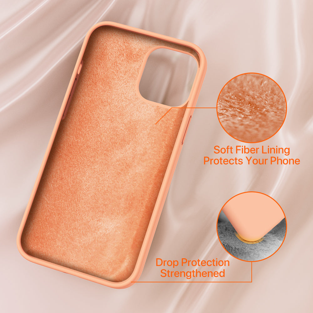Miracase Liquid Silicone Case for iPhone 12 / iPhone 12 Pro