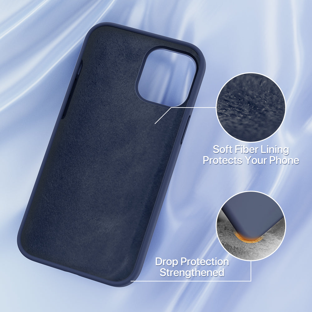 Miracase Liquid Silicone Case for iPhone 12 / iPhone 12 Pro