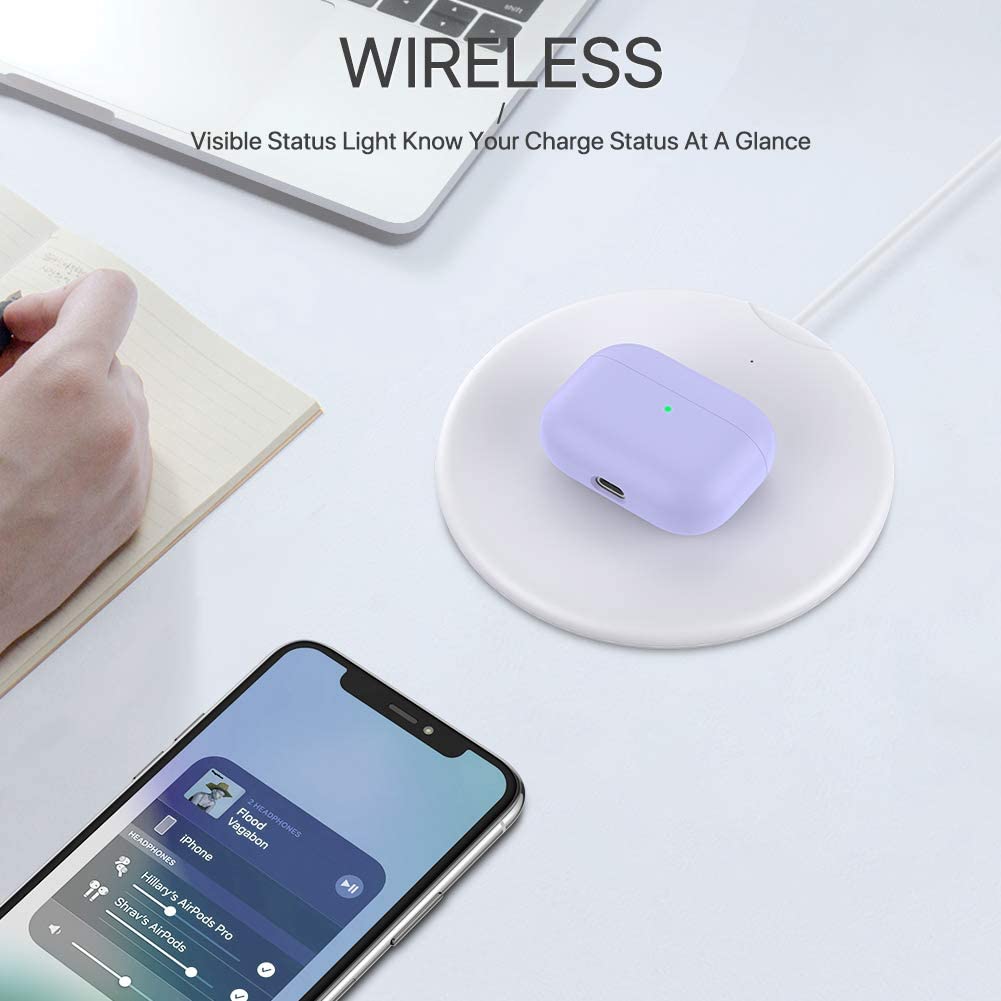 Upgrade arirpod pro case airpod pro charging case liquid silicone airpod case cover for airpods pro