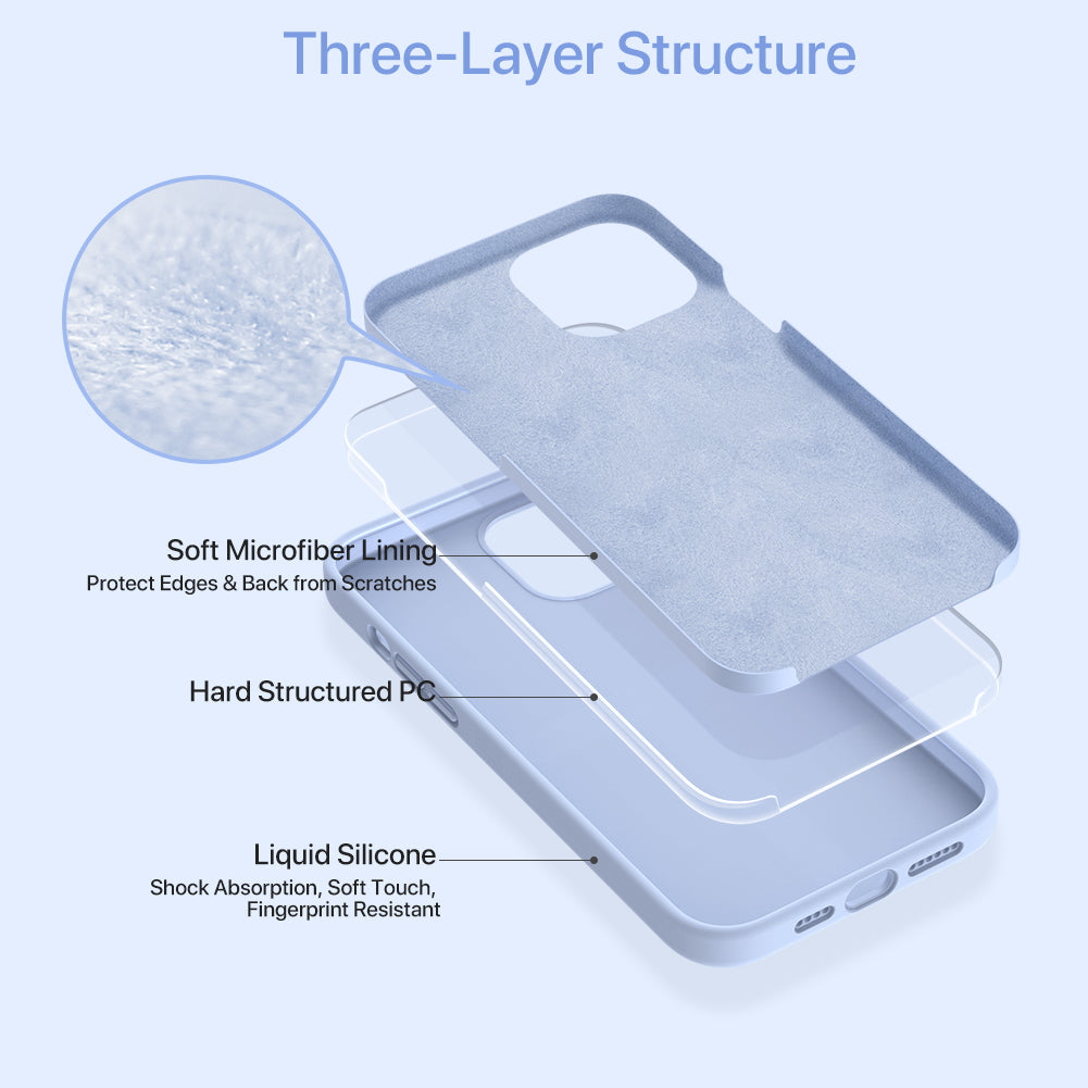 Liquid Silicone Case for iPhone 12 Pro Max