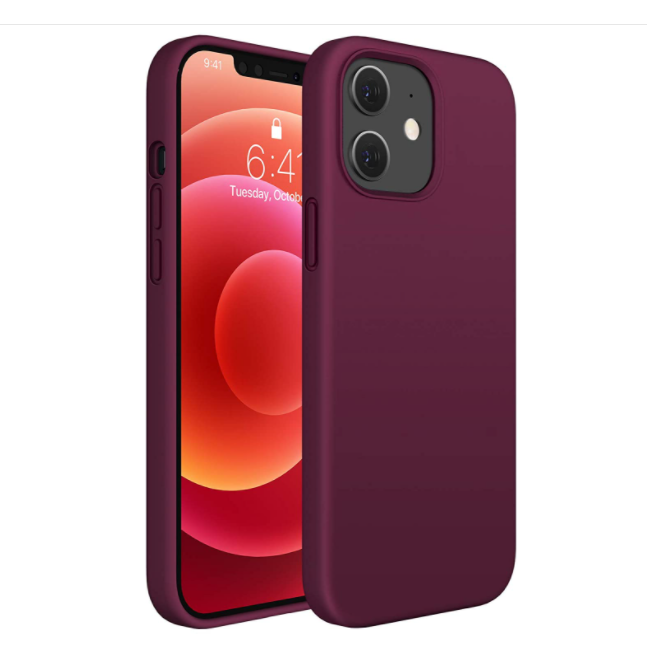 Miracase Liquid Silicone Case for iPhone 12 / iPhone 12 Pro
