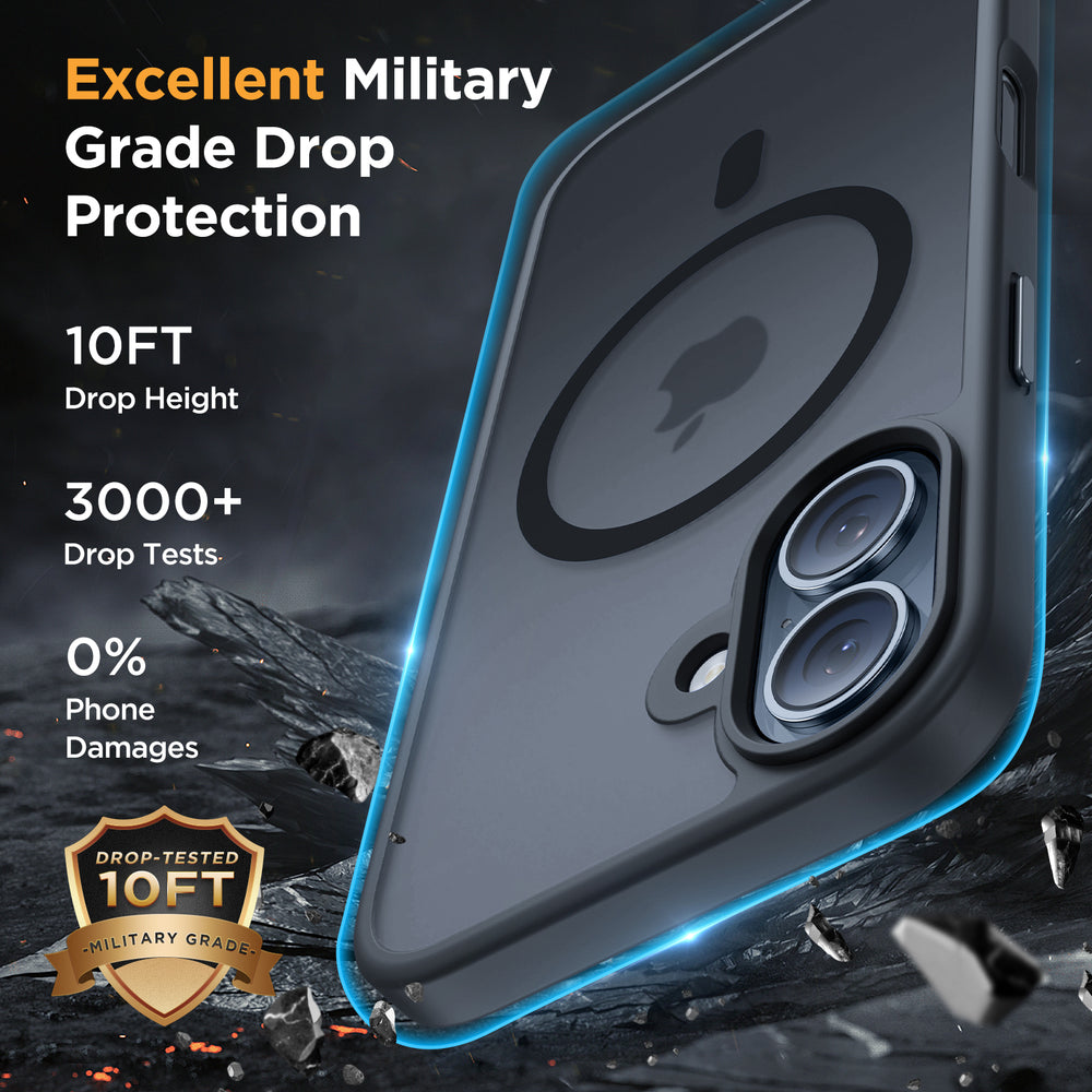 Miracase Magnetic Series for iPhone 16 Case [Compatible with MagSafe]