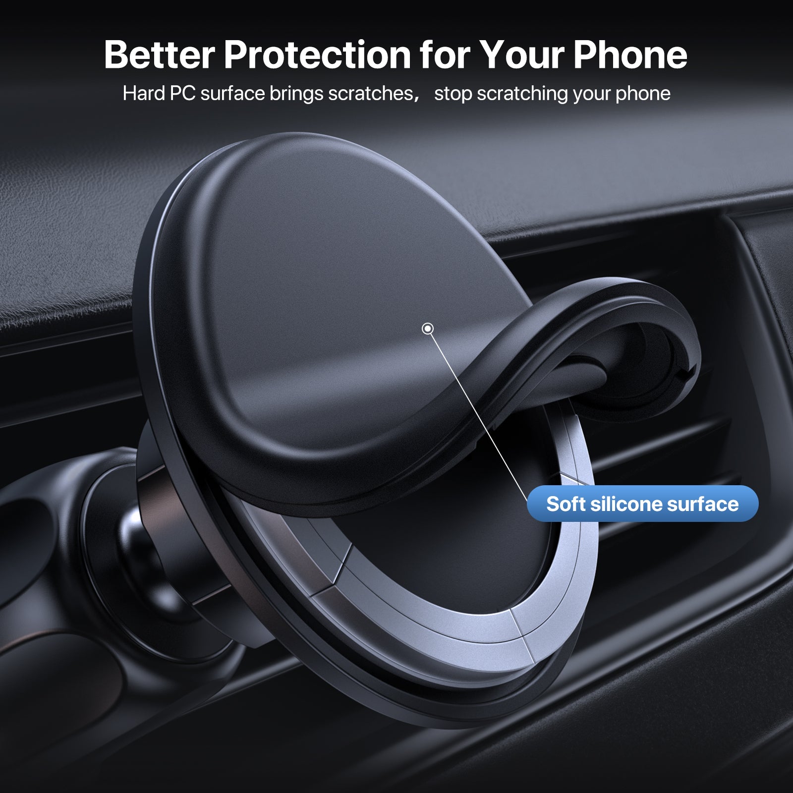 2023 New Design Magsafe Magnetic Car Phone Holder for Air Vent