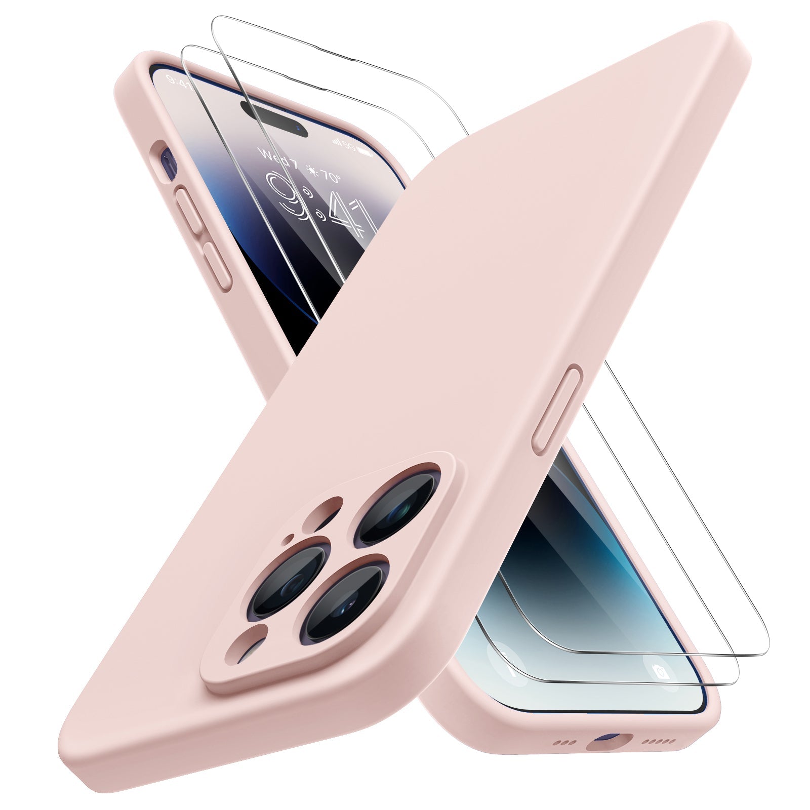 Coque Silicone Original iPhone 13 Pro Max Pink