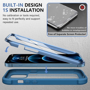 Glass Screen Protector Case for iPhone 12 Pro Max
