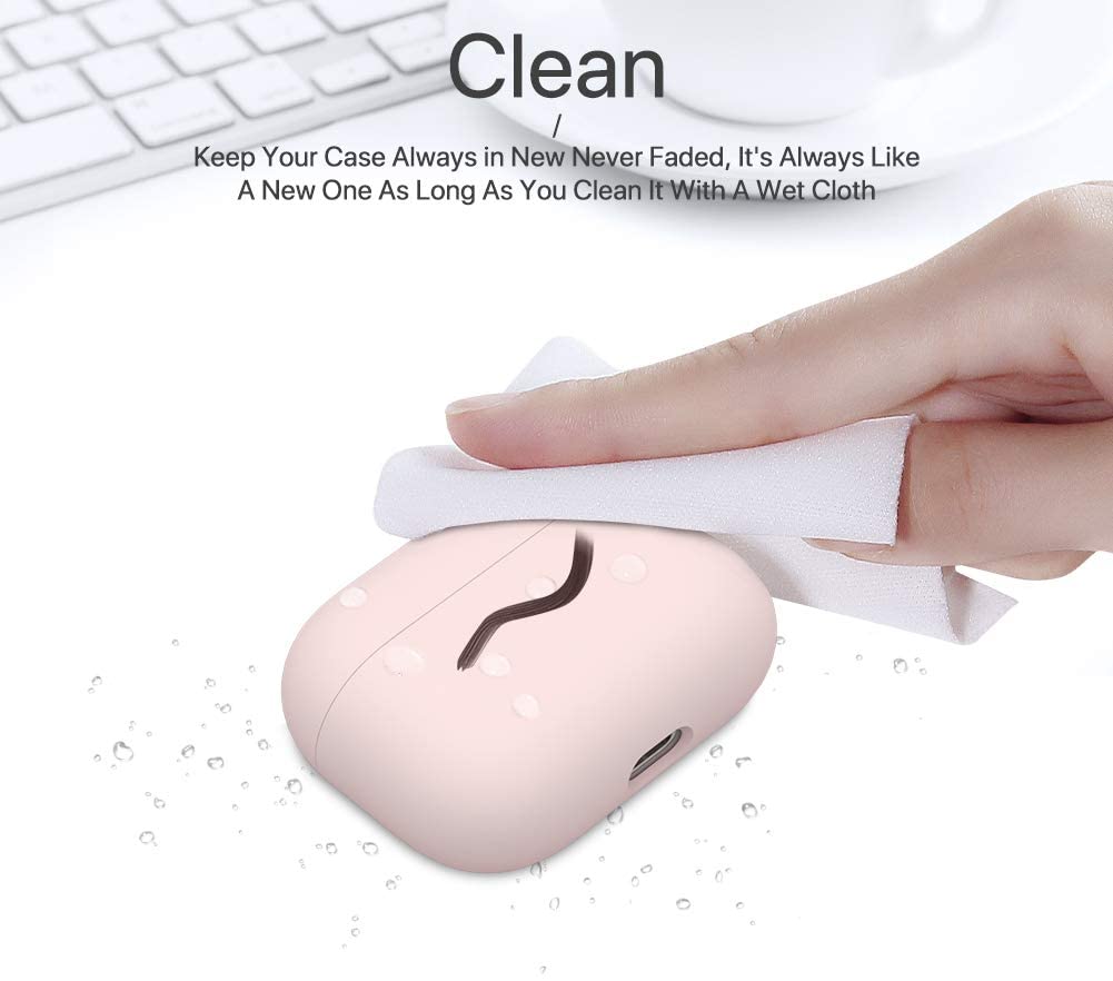 Upgrade silicone case for airpods pro case charging case for airpods pro