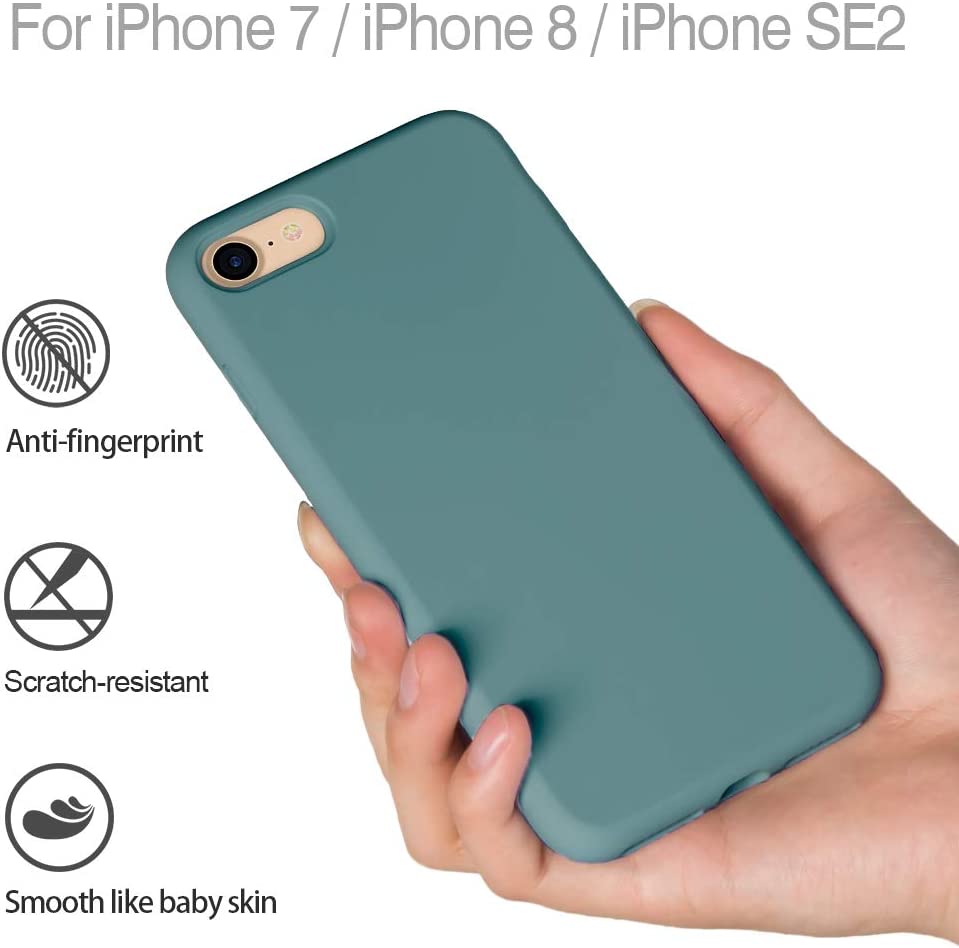 MIRACASE Liquid Silicone Case for iPhone 7/8/iPhone SE 2022