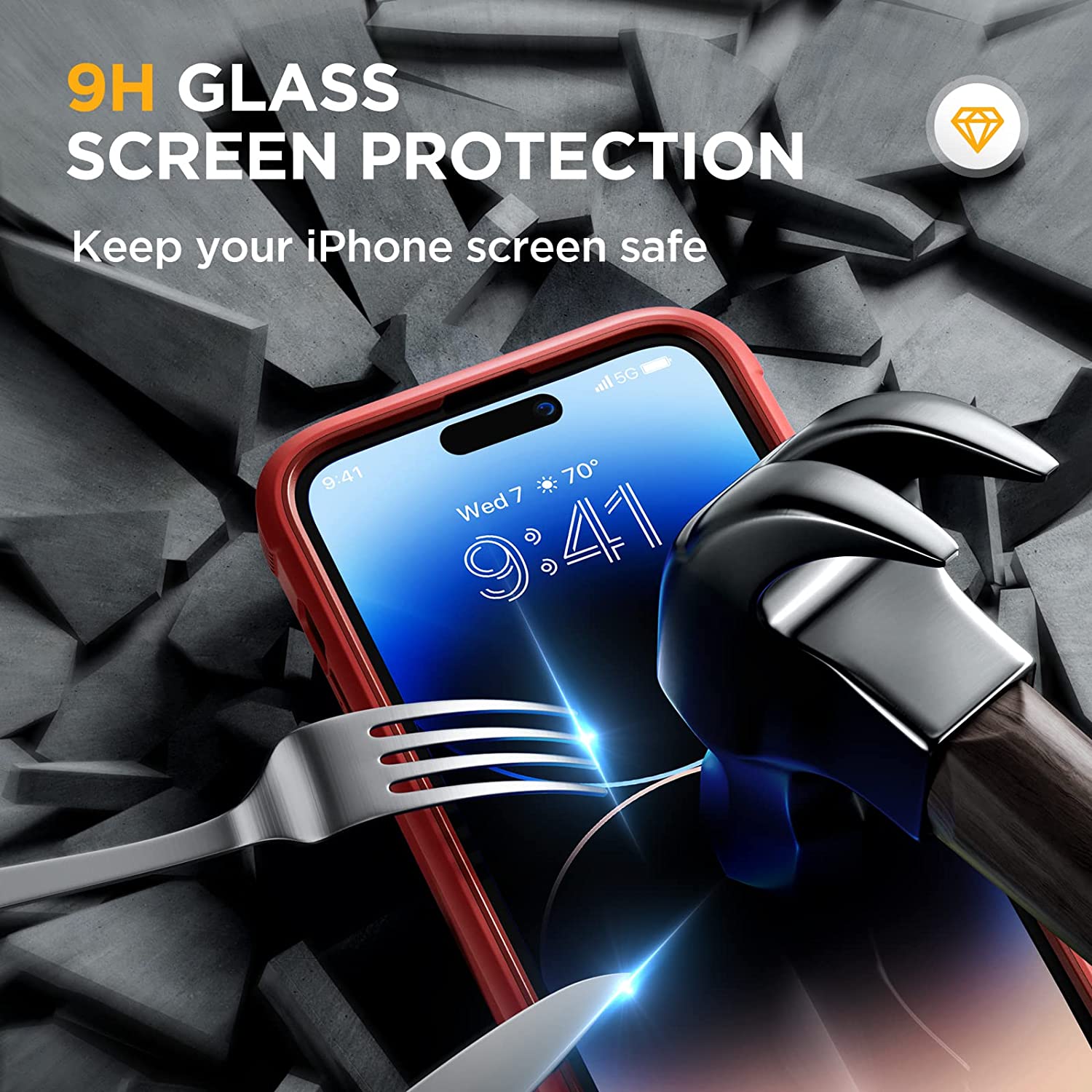 Premium Hd Tempered Metal Glass Camera Screen Protector For Iphone