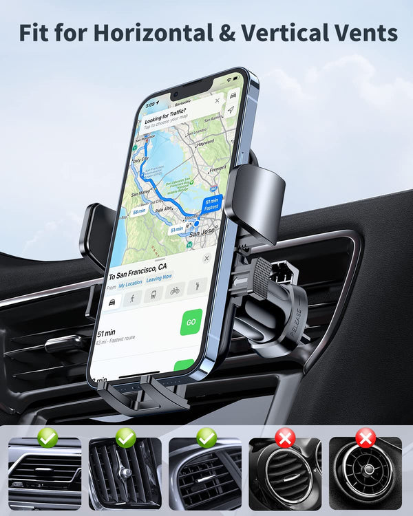 Miracase Car Dashboard & Windshield Mount for Phone