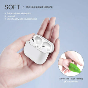 Soft airpod pro charging case for airpods pro silicone case cover for arirpod pro case