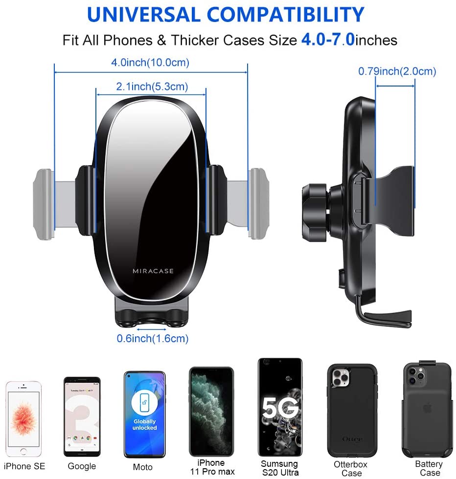 Upgraded Universal Car Phone Mount Holder for Air Vent
